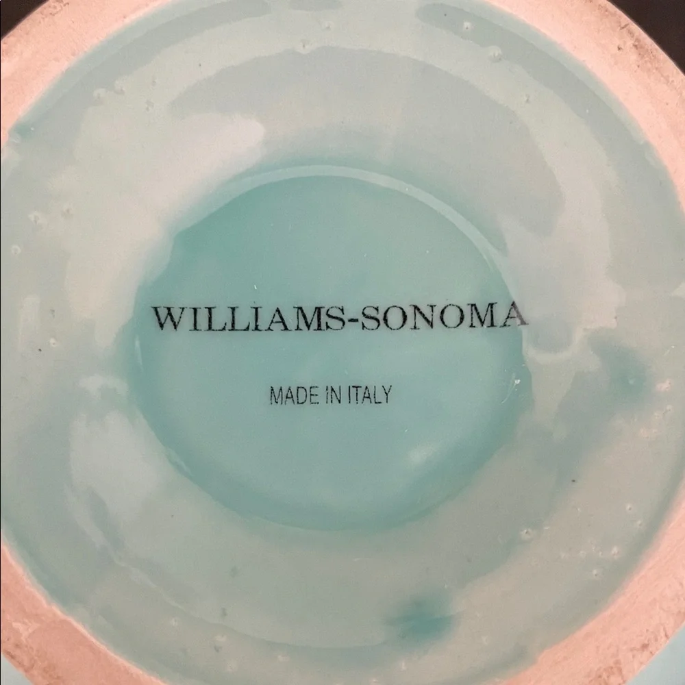 Williams Sonoma Aqua Candy Dish